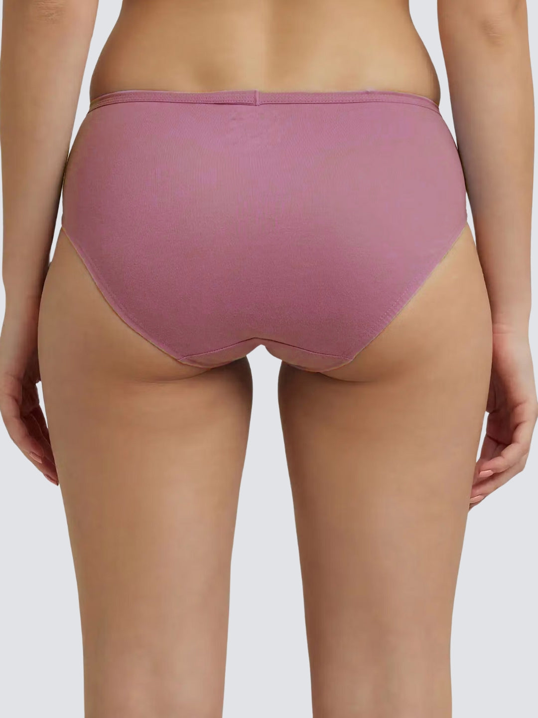 Women Pack of 3 Briefs Mid Waist - Light - High Coverage - Cotton - Antimicrobial