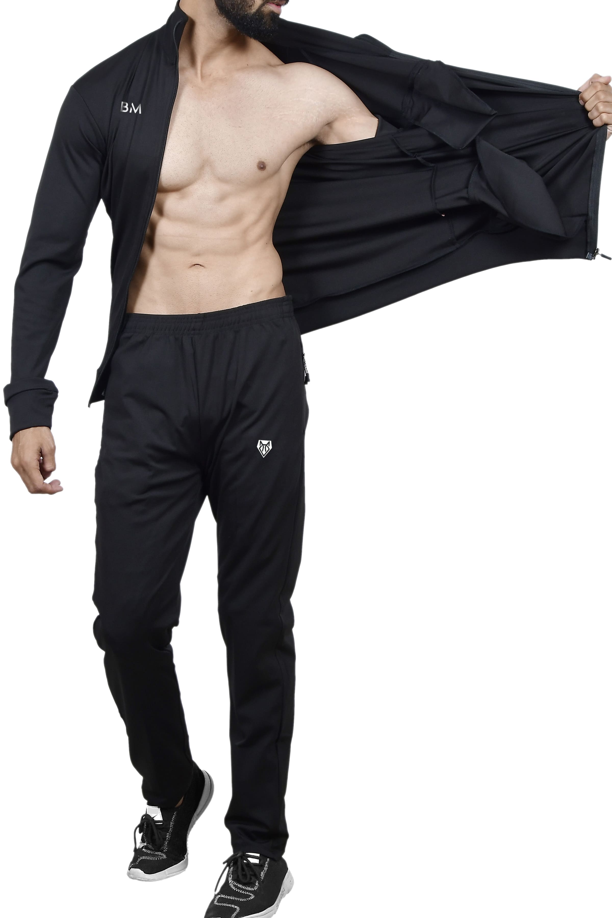 Premium Full Sleeves Zipper Tracksuit for Men - Athlete Wear Men's Tracksuit