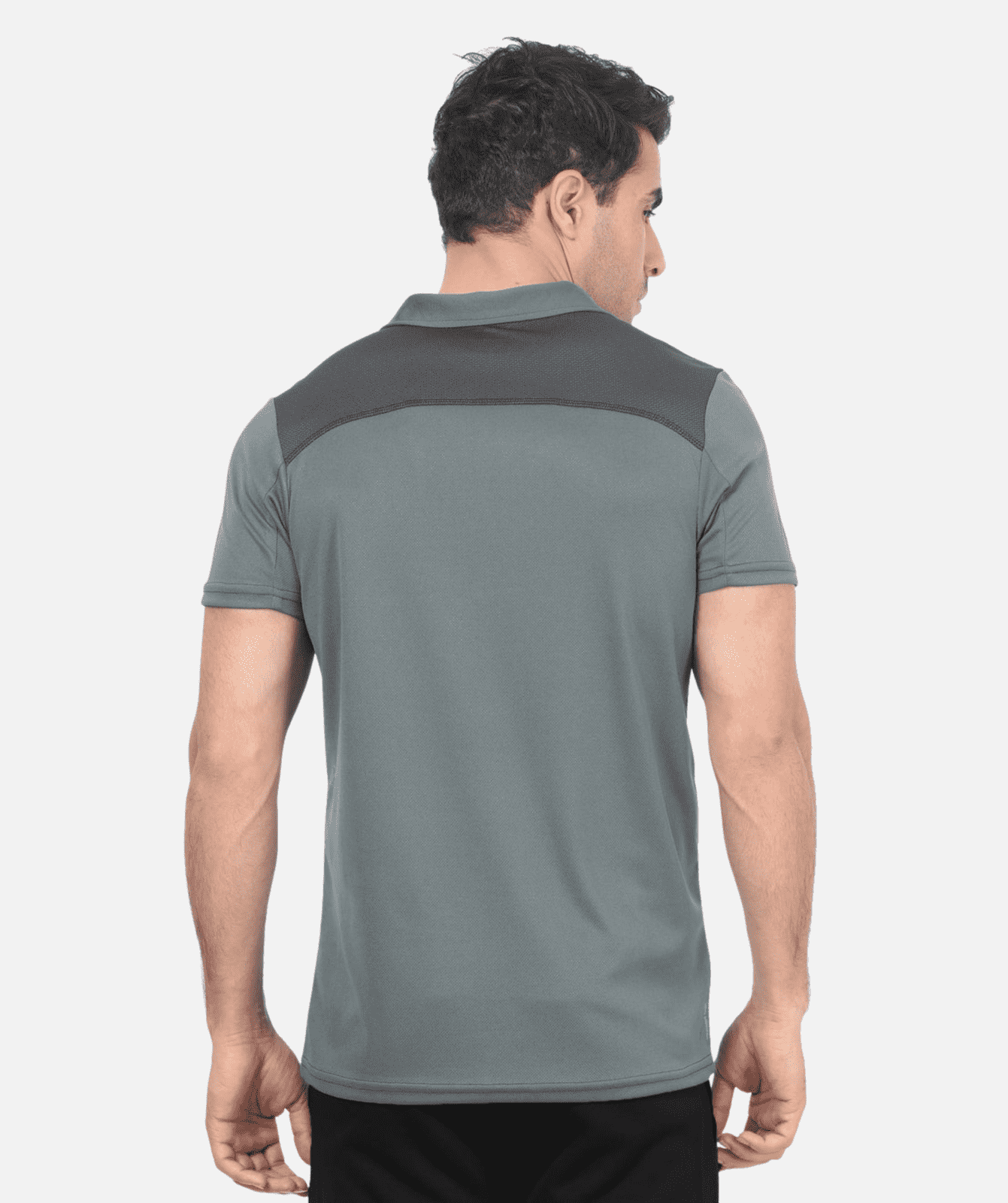 Tennis Half Sleeve Men's T-Shirt with Collar | Dry-Mesh | Sleeve Pocket | Aero Flow TPK117 Men's Tshirt