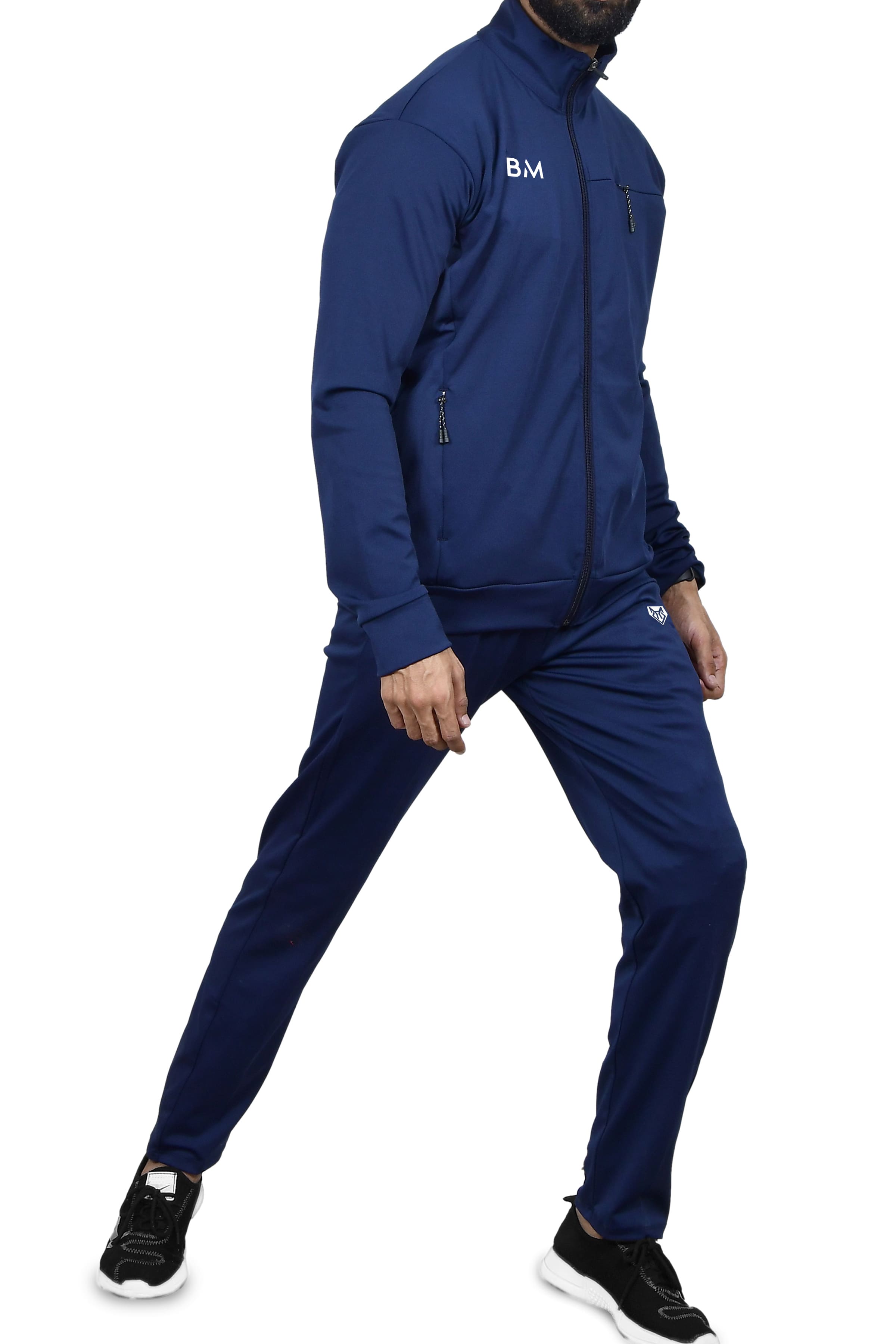 Premium Full Sleeves Zipper Tracksuit for Men - Athlete Wear Men's Tracksuit