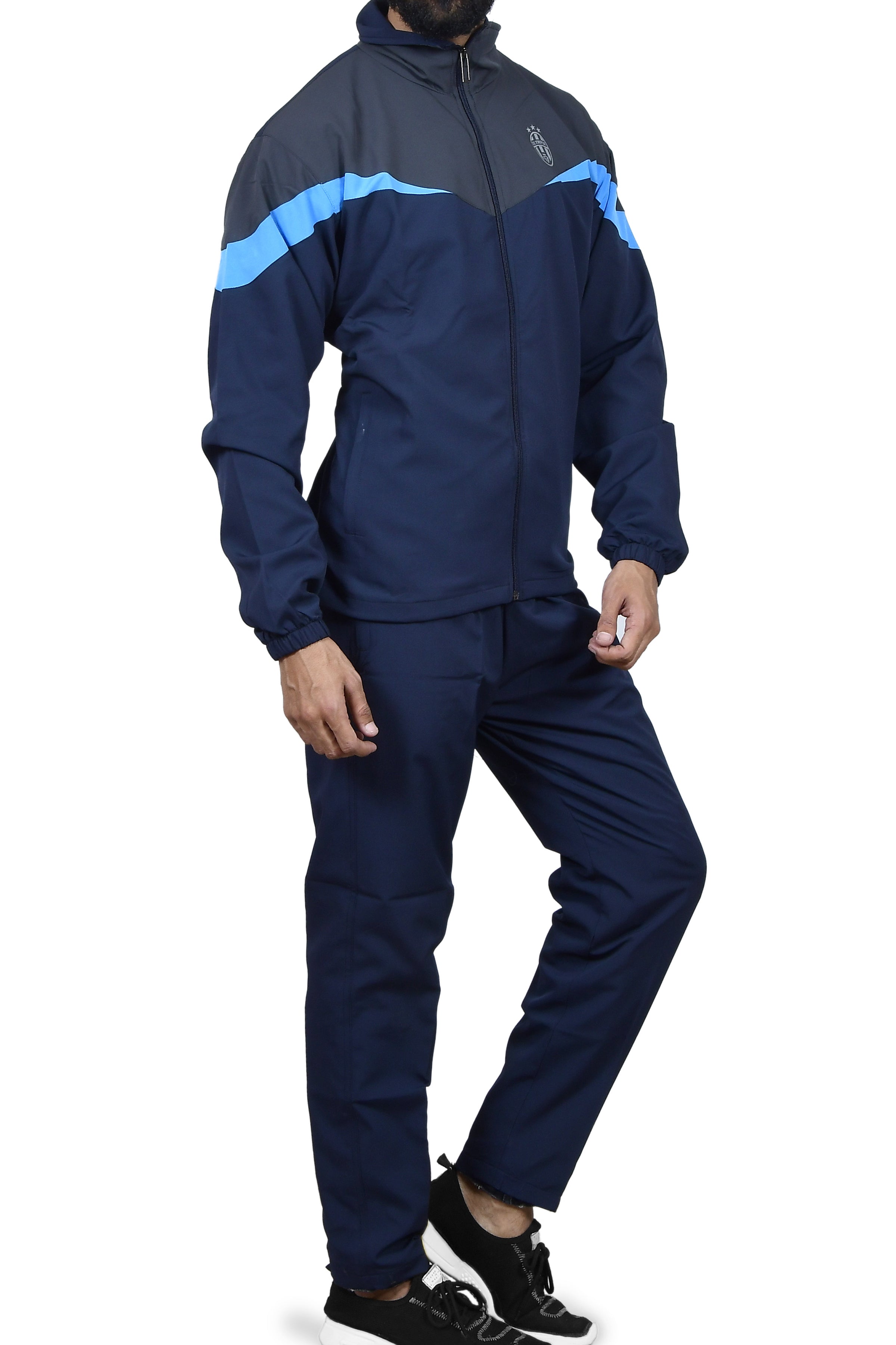 Men's Dry Fit Sports Full Sleeves Zipper Tracksuit for Men - TS-02 - Fitness Outdoor Athletic Gym Running Men's Tracksuit