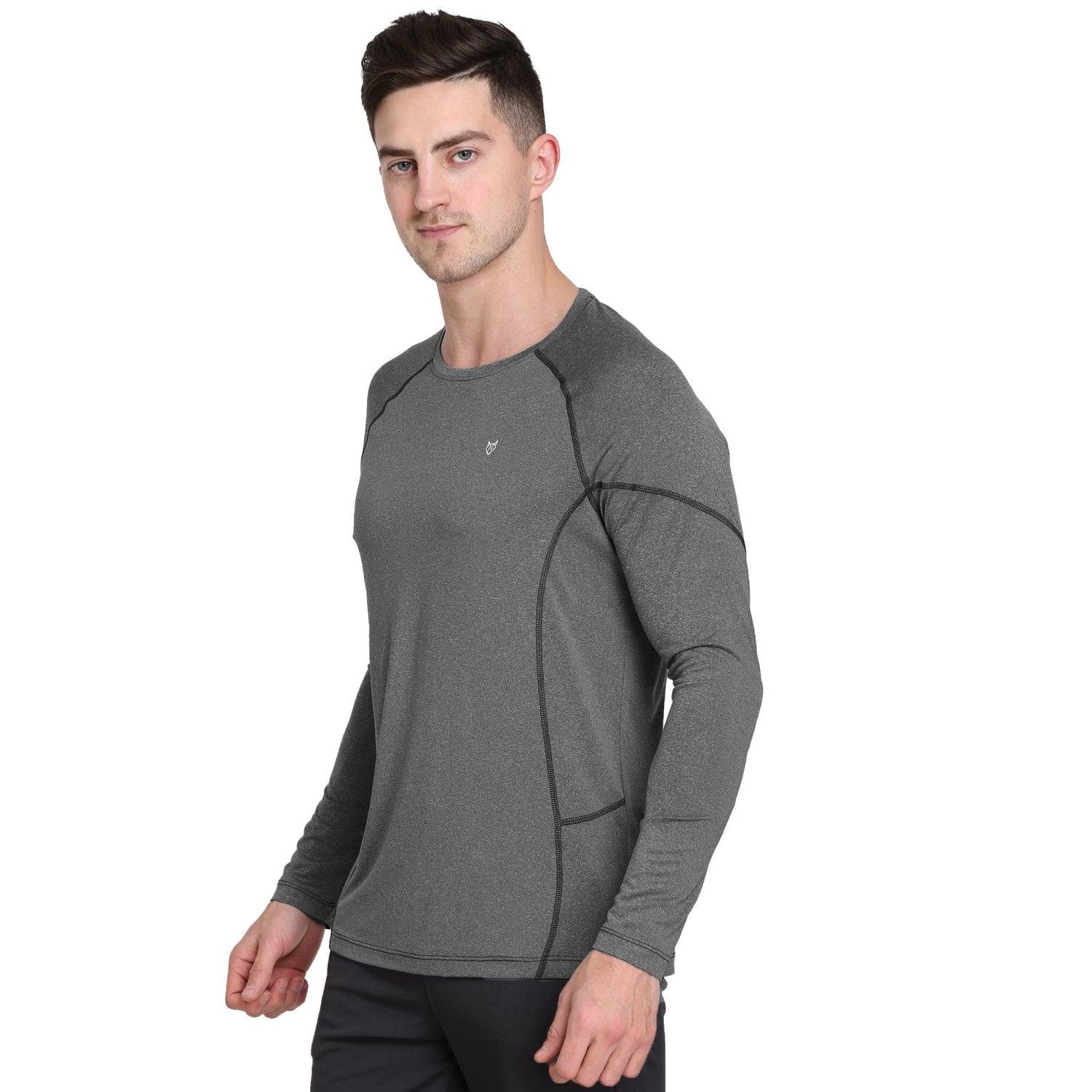 Full sleeves Gym T-shirt for Men | Sweat absorbing | Ultra cool stretch stylish Men's Tshirt